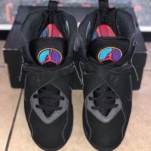 AIR JORDAN AQUA 8s. MEN SIZE 11.
